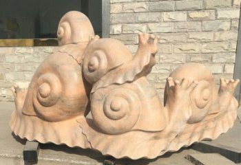 温州爬行蜗牛石雕—创造独特精美雕塑