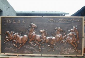 温州中领雕塑：古典造型的精美马雕塑