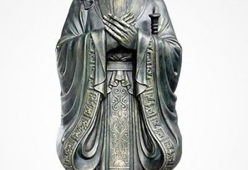 温州青铜孔子像——独特的品格雕塑