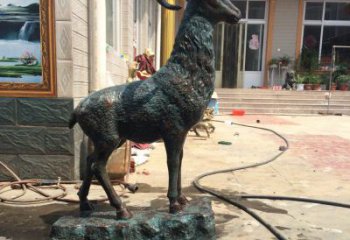 温州艺术与自然的结合——青铜羊公园动物雕塑