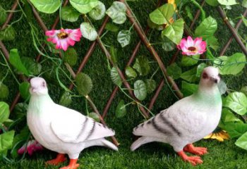 温州传递和平的鸽子雕塑