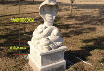 温州中领雕塑蛇门墩动物雕塑