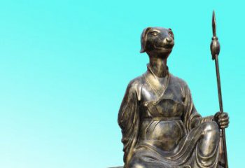 温州精美十二生肖坐式铜雕