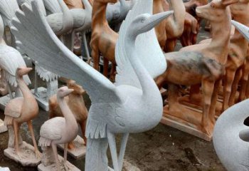 温州丹顶鹤雕塑，令您汲取自然之美