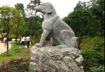 温州中领雕塑狗公园动物雕塑摆件