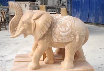 温州完美精准的大象雕塑
