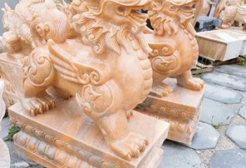 温州中领雕塑，打造经典招财麒麟