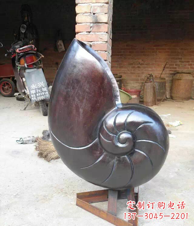 温州蜗牛公园景观动物铜雕