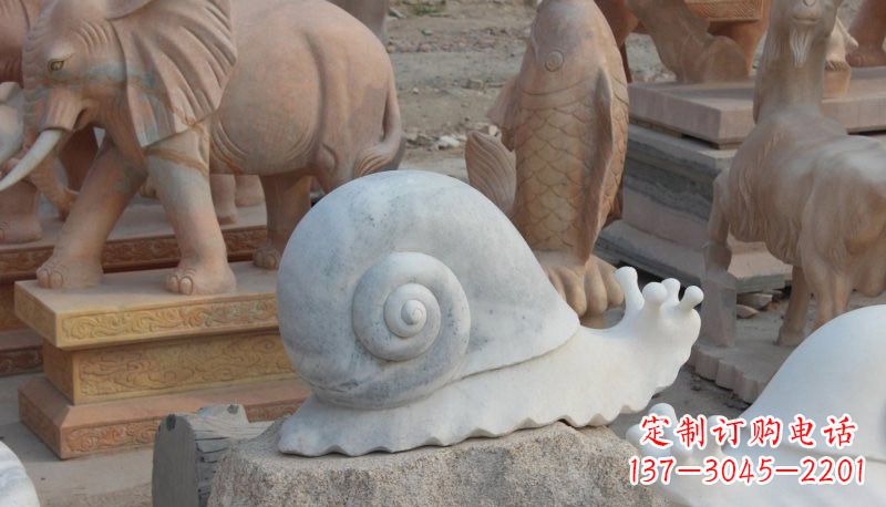 温州蜗牛石雕
