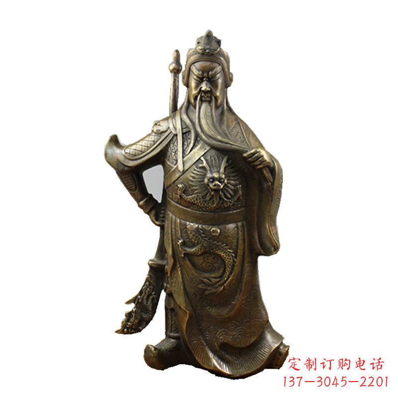 温州武财神关公风水铜雕