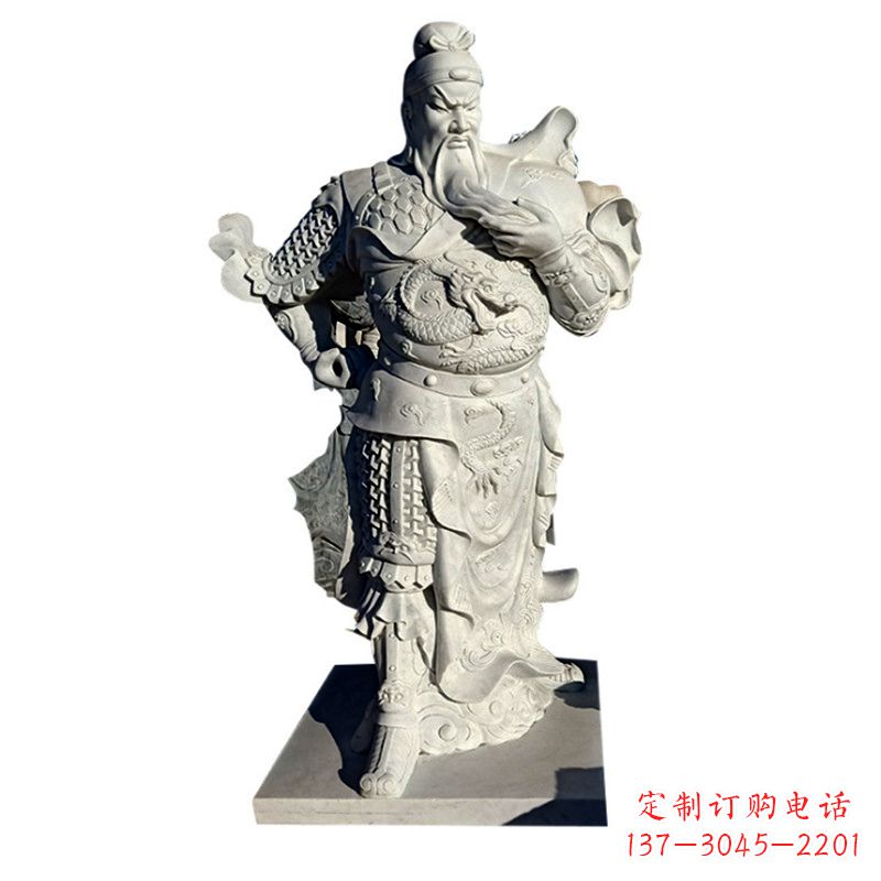 温州武财神关羽石雕