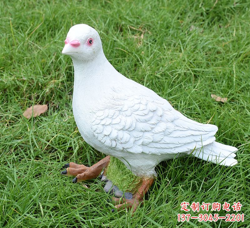 温州西方的鸽子雕塑