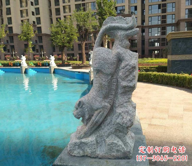 温州下山老虎石雕