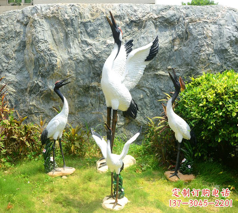 温州仙鹤雕塑 墓地