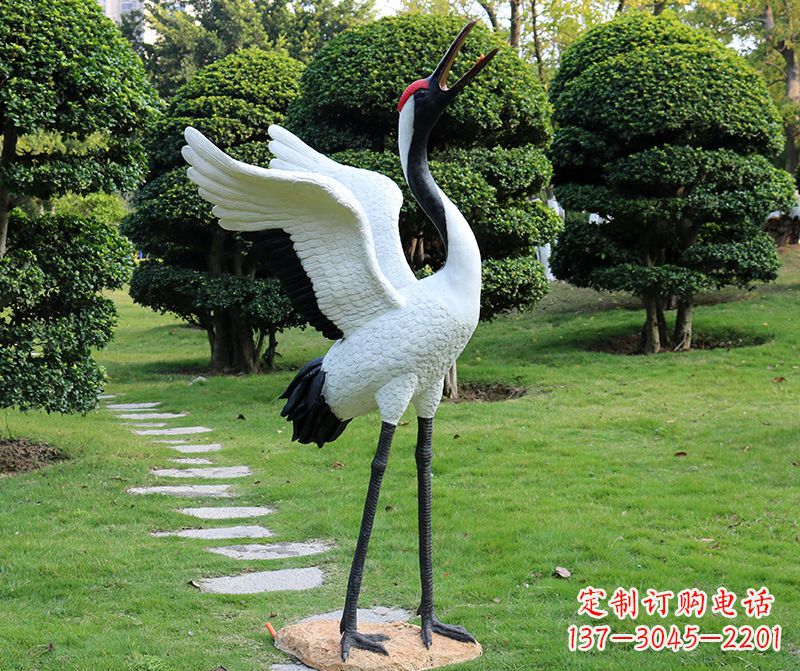 温州仙鹤金属雕塑