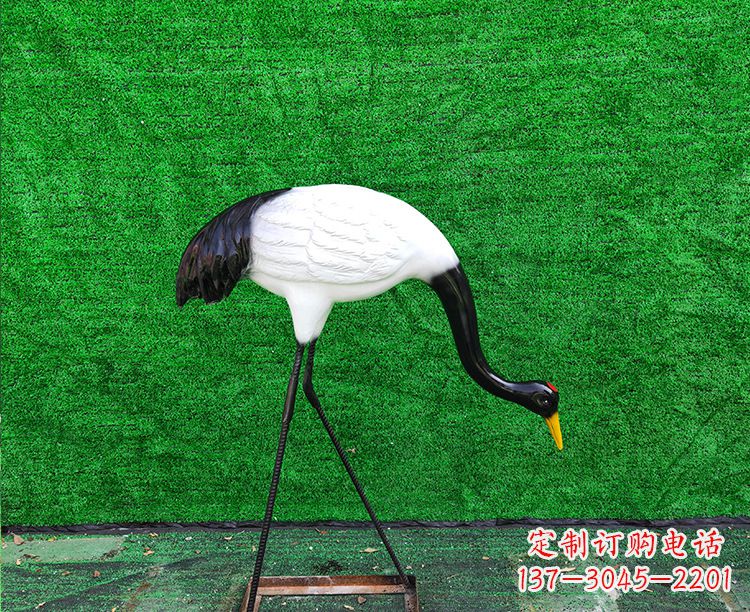 温州仙鹤头雕塑