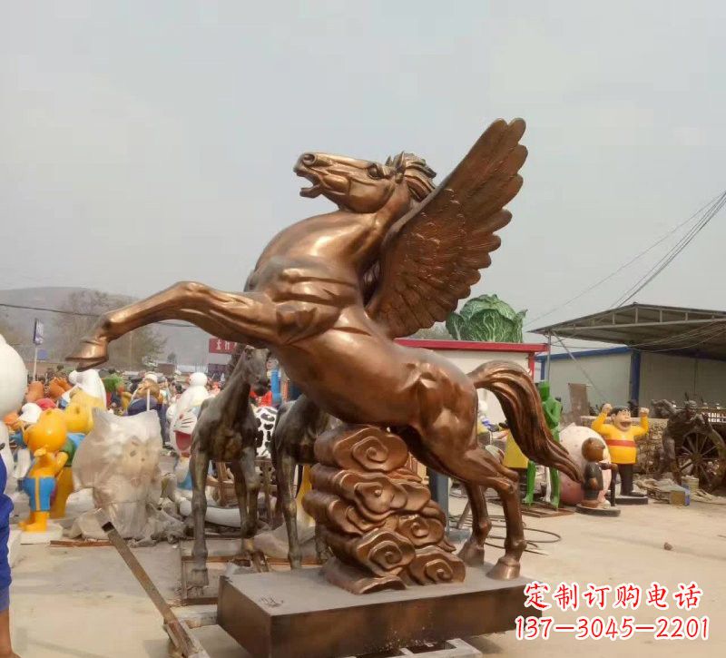 温州祥云飞马铜雕