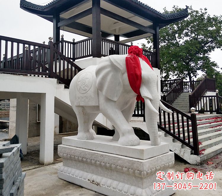 温州小孩大象石雕