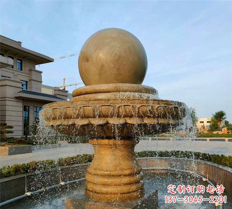 温州小区石喷泉雕塑