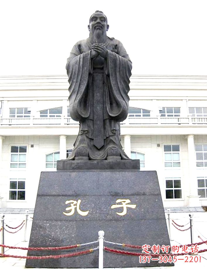 温州校园孔子雕塑