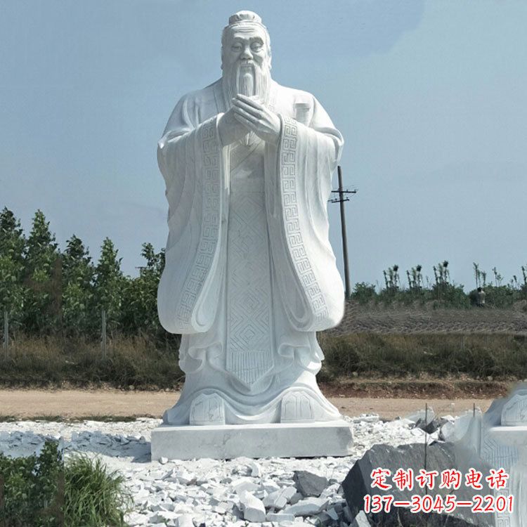 温州校园孔子人物雕像