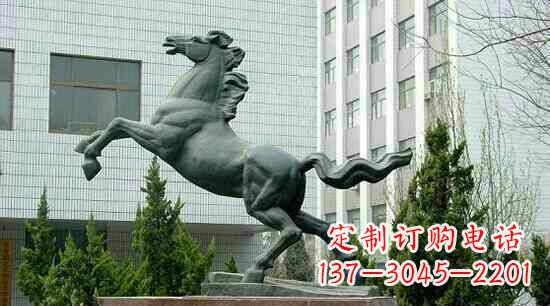 温州校园龙马精神铜雕