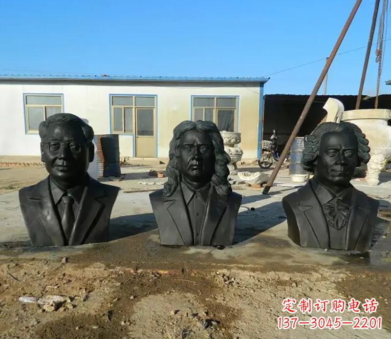 温州校园名人铜雕