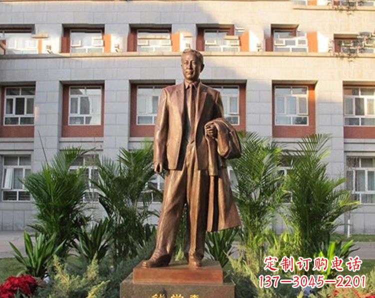 温州校园钱学森铜雕