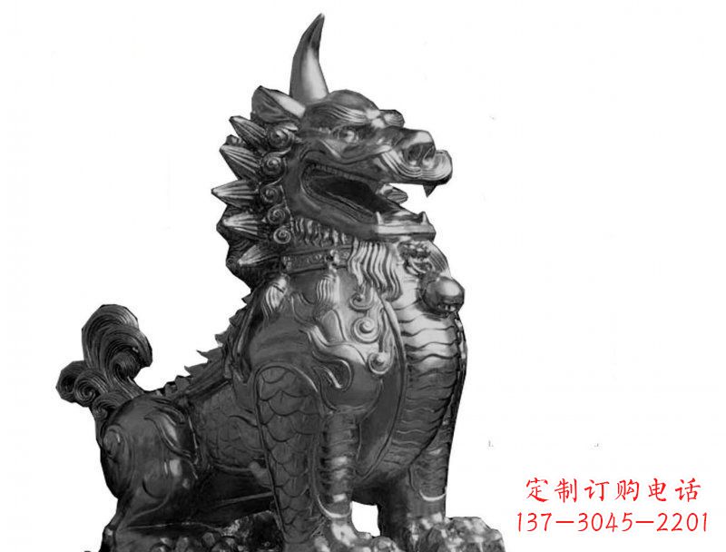 温州獬豸法院景观铜雕
