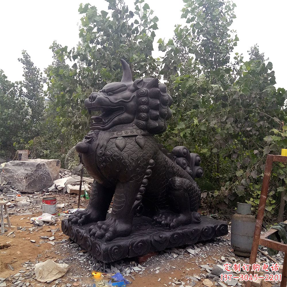 温州獬豸铸铜雕塑
