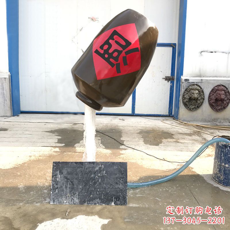 温州悬空酒壶流水喷泉