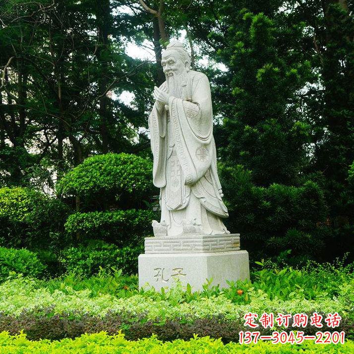 温州学校名人铜像雕塑 孔子铜像雕塑