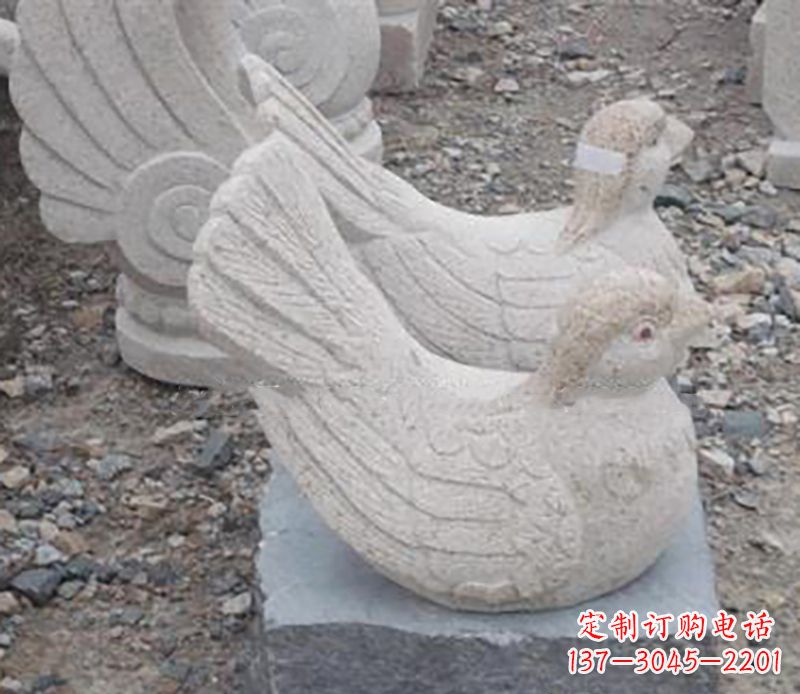 温州鸳鸯石雕