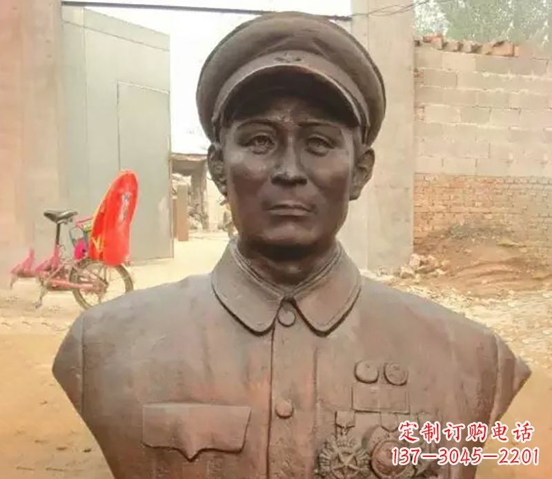 温州元帅名人胸像铜雕