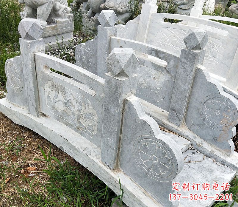 温州园林仿古石拱桥景观石雕 (2)