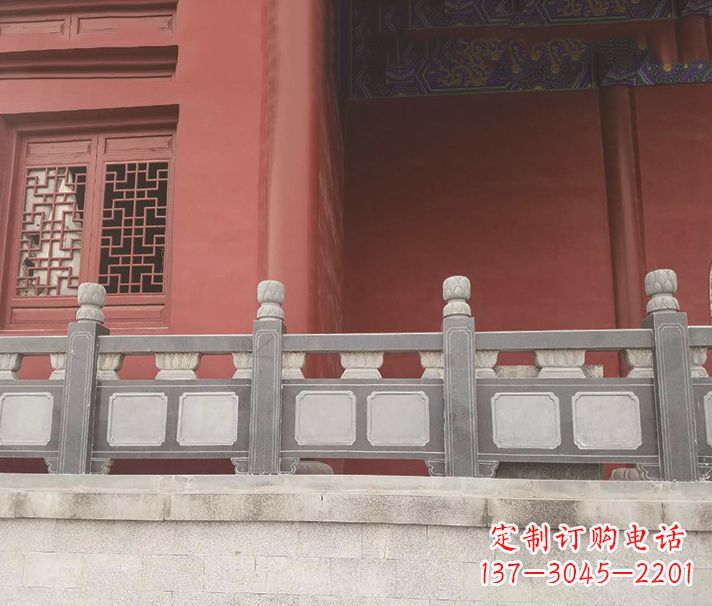温州园林仿古石栏板景观石雕 (8)