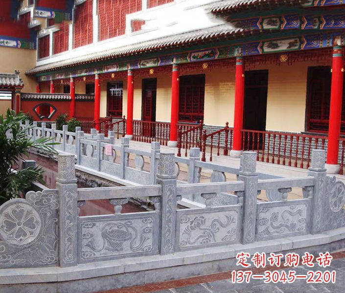 温州园林仿古石栏板景观石雕 (12)