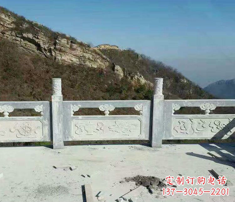 温州园林仿古石栏板景观石雕_2 (3)
