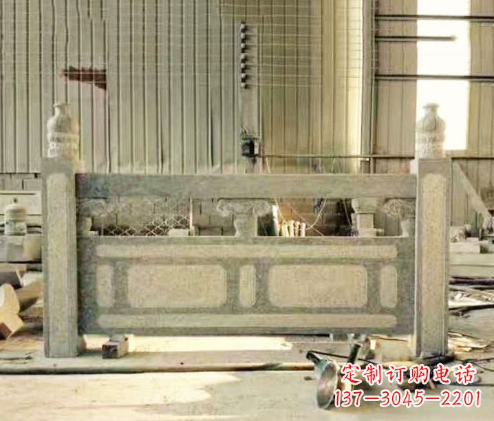 温州园林仿古石栏板景观石雕_2 (2)