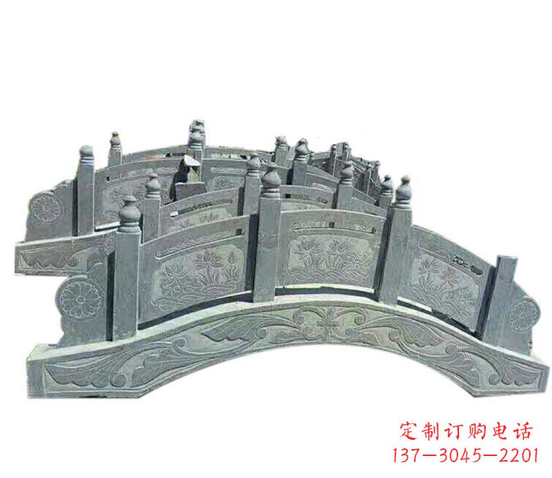 温州园林仿古石栏板景观石雕_2