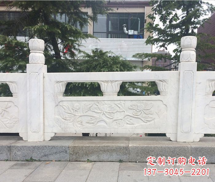 温州园林景观大理石浮雕栏板 (2)