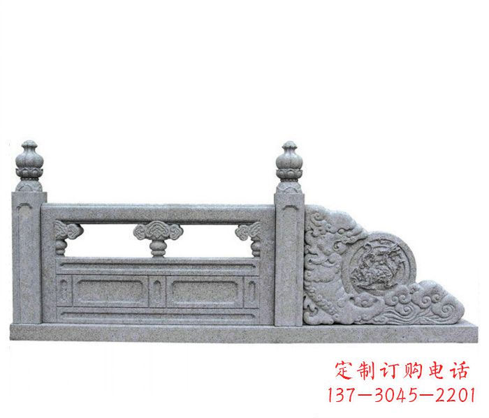 温州园林景观大理石栏板雕塑 (2)
