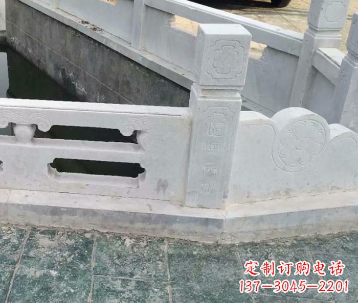 温州园林景观大理石栏板雕塑 (7)