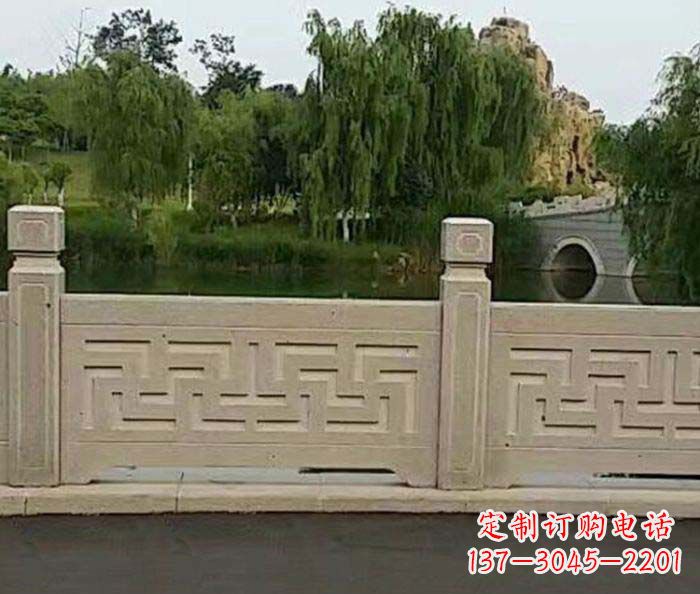 温州园林景观大理石栏板石雕 (4)