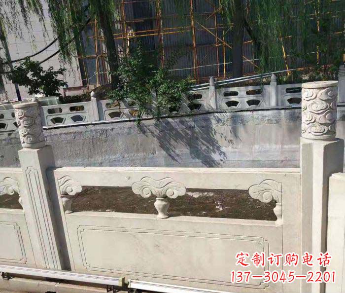 温州园林景观大理石栏板石雕 (6)
