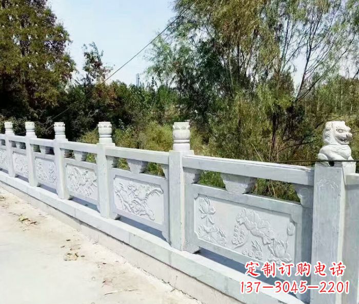 温州园林景观大理石栏板石雕_1