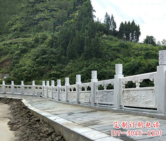 温州园林景观大理石栏板石雕_2