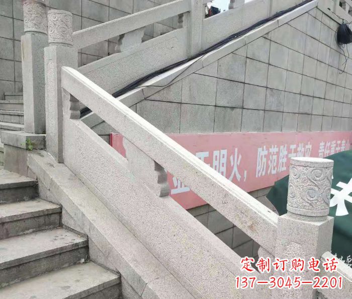 温州园林景观大理石桥栏板石雕_1 (2)