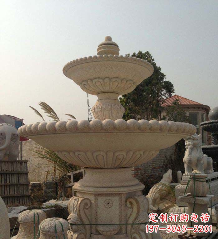 温州园林景观大型喷泉石雕