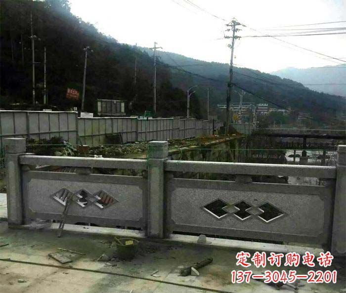 温州园林景观仿古石浮雕栏板 (2)